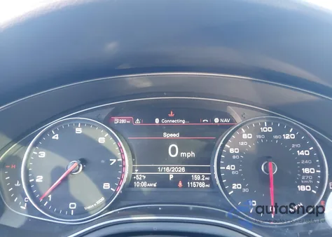 2012 Audi A6 3.0 Premium z USA, uszkodzony, nr VIN WAUHGAFC9CN080246